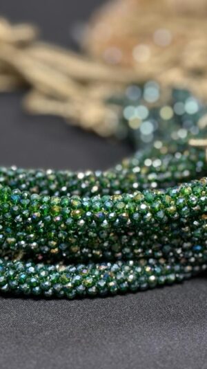 CEINTURE PERLEE - Vert