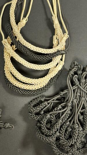 CEINTURE TRESSEE SIMPLE - Noir