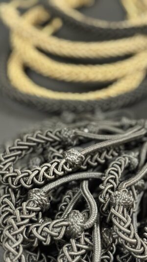 MANCHETTE CORDON - Noir